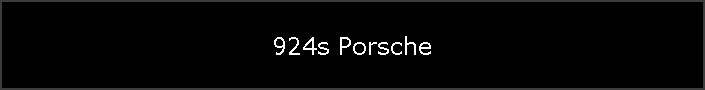 924s Porsche